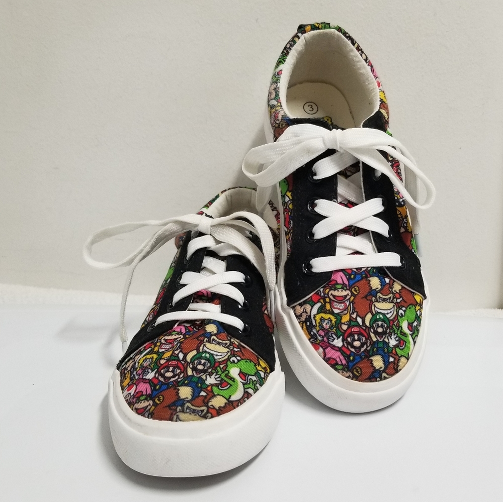 Ground Up SUPER MARIO TWIN GORE Unisex Sneaker 3 - Picture 5 of 16
